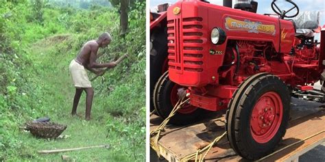 Anand Mahindra's surprises Bihar man; gifts tractor for digging 3-km ...
