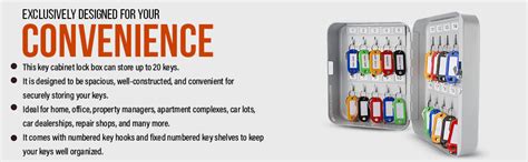 Anugrah 20 Position Lock Key Box, Cabinet Key Box, Cabinet Wall Mount ...