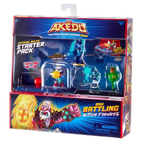 Akedo - Ultimate Arcade Warriors Starter Pack Mini India | Ubuy