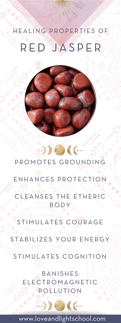 Healing Properties of Red Jasper: A Crystal for Passion & Life Purpose ...