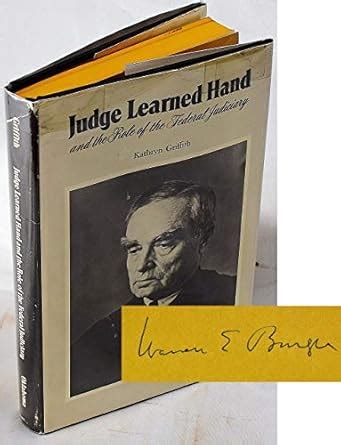Buy Judge Learned Hand and the Role of the Federal Judiciary Book ...