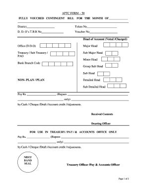 APTC Form-40 Bill for Withdrawal - Fill Out, Sign & Share Online ...
