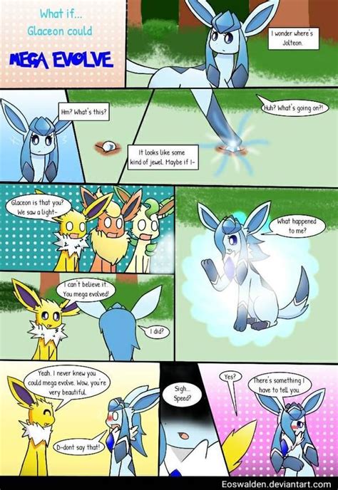 ES Fanart-Mega Glaceon-Page 1 by EOSWalden on DeviantArt | Pokemon ...