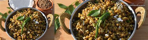 naripayaru sundal | moth bean sundal | matki dal sundal-Step by step ...