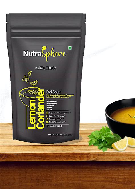 Get Healthy Diet Combo Lemon Coriander Diet Soup & Rose Sabja High ...