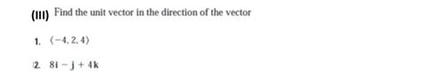 Unit Vector Direction 的图像结果