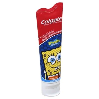 Image result for Colgate Spongebob Toothpaste