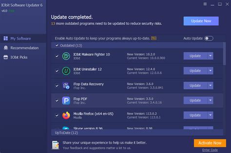 IObit Software Updater 4.6 Code 的图像结果