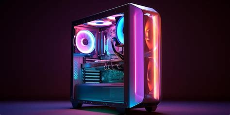 Image result for LED Light Computer PC
