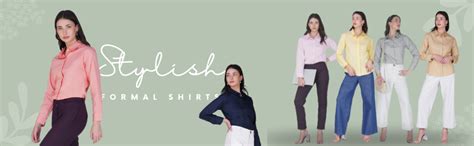 Buy Women's 100% Cotton Regular Fit Full Sleeves Solid Formal Shirt ...