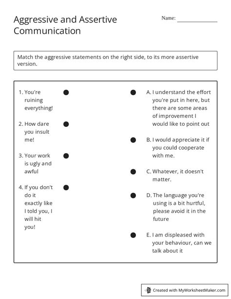 Image result for Activity On Assertive Communication