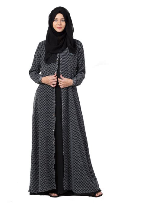 Front Open Full Shrug Abaya | Modest Abaya | Islamic Shop