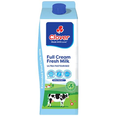 Clover Full Cream Fresh Milk Ultra Pasteurised 2lt - Superb Hyper