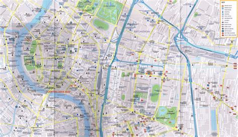 Map of cities : Bangkok