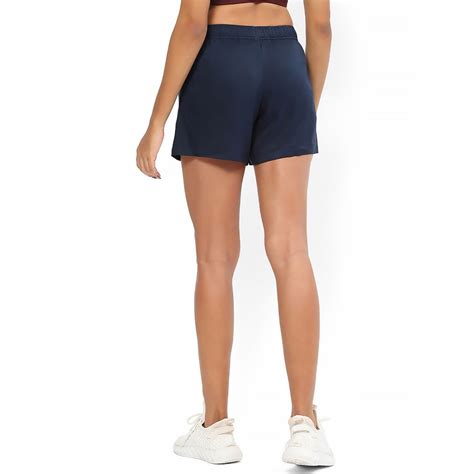 Buy ASICS 2-n-1 Navy Blue Women Shorts Online