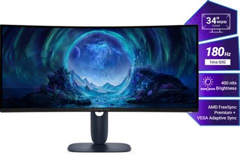 DELL Alienware Series 86.36 cm (34 inch) Curved WQHD VA Panel with VESA ...
