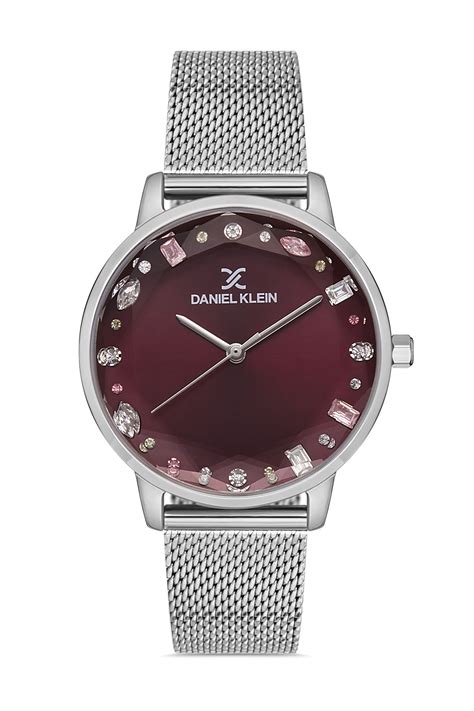 Daniel Klein Premium Women Magenta Dial Watch