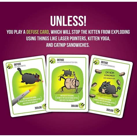 Image result for Exploding Kittens Party Pack Printable