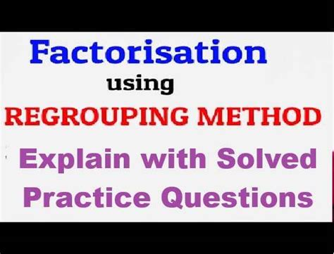 Image result for Class 9 Maths Chapter 12 Factorisation