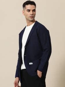 Mr Bowerbird Solid Single Breasted Casual Men Blazer - Buy Mr Bowerbird ...