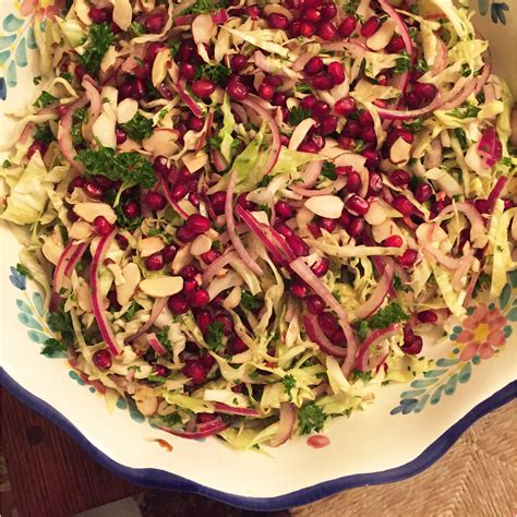 Bursting with Flavor: Crunchy Slaw with Pomegranate Arils – Olkerii Farm