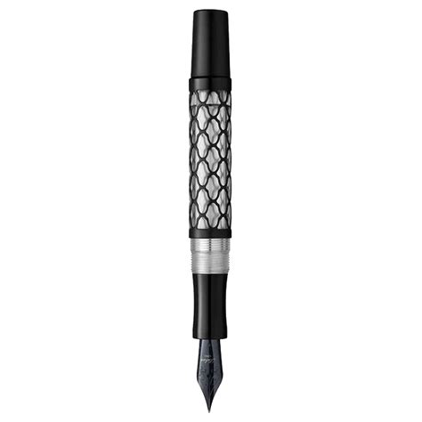 Laban Flora Black Fountain Pen