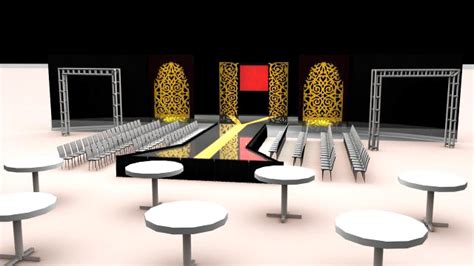 Image result for Ramp Walk Stage Design