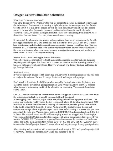 Image result for Simulate O2 Sensor