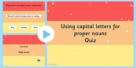 Using Capital Letters - Proper Nouns PowerPoint | Twinkl