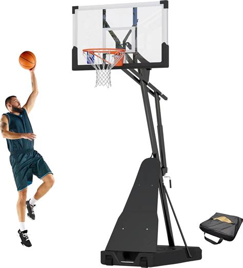 Diddaport Portable Basketball Hoop Outdoor With Extra Sandbag, 5.25 ...