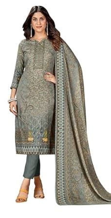 Buy RIWAAYAT TRENDS Women's Winter Wear Kashmiri Kani Printed Warm ...