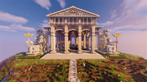 Image result for Greek Temple Minecraft Tutorial
