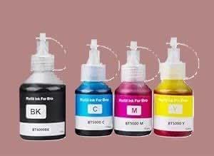 TechNart Refill dye Ink for Brother T Series BT5000 BT6000BK BTD60BK ...