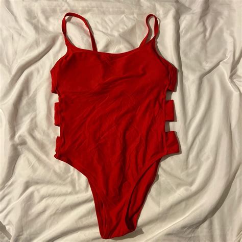Shade & Shore Red One Piece 🐚🦞 Size:Large - Depop