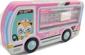 Flipkart.com | R H lifestyle Metal Pencil Box Case Big with Writing ...