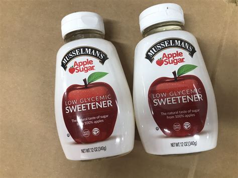 2x Musselman’s Apple Sugar - Low Glycemic Sugar Substitute! for Sale in ...