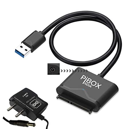 pibox India - SATA to USB 3.0 Cable, USB 3.0 to SATA III Hard Drive ...