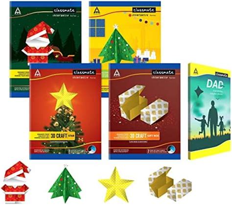 Classmate 3D Craft Notebooks - Unruled Long Book - Single Line : Amazon ...