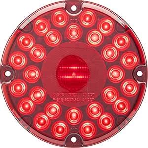 Optronics STL90RBP 7" Round LED Transit Light, Red : Amazon.in: Car ...