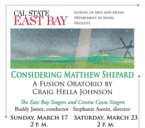 Considering Matthew Shepard @ CSUEB, California State University East ...