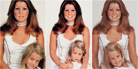 Lovely Portrait Photos of Lisa Marie Presley and Her Mother in 1974 ...
