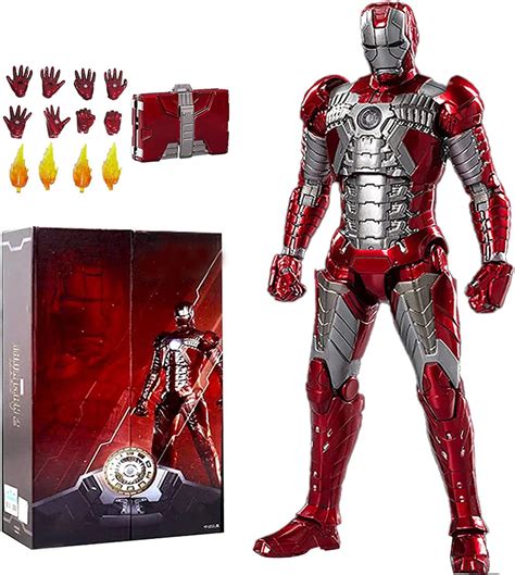 FIGLot Buy ZD Toys Iron Man Mark V Action Figure at Ubuy India