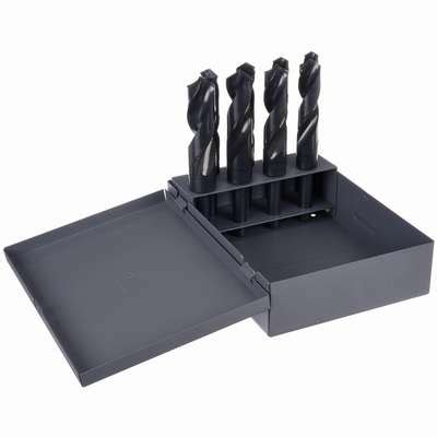 918192-3 Cle-Line Reduced Shank Drill Bit Set, Number of Drill Bits 8 ...