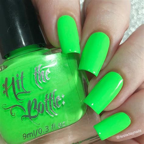 Neon Lime Green Nail Polish