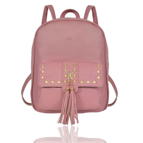 Iva Stylish Backpack for Women Cum Sling Bag Combo (Rose) : Amazon.in ...