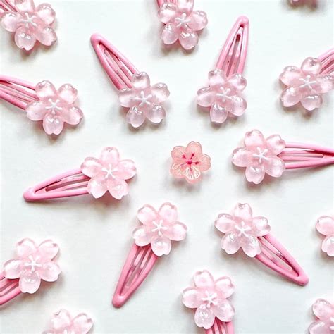 Spring Hair Clips - Etsy