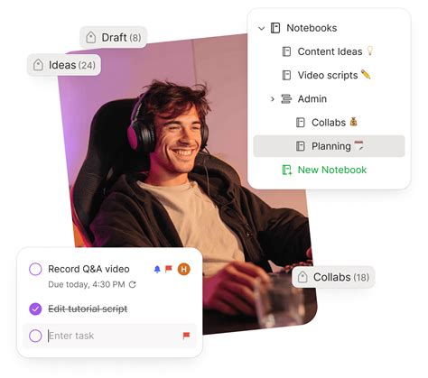 Image result for Using Evernote as Project Manager