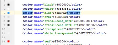 Image result for Android Studio Color Codes
