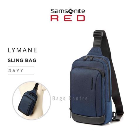 Jual Sling Pack Samsonite Red Label LYMANE - Navy - Kota Tangerang ...