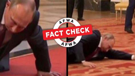 Fact Check: AI-generated images shared as Putin collapsing after ...